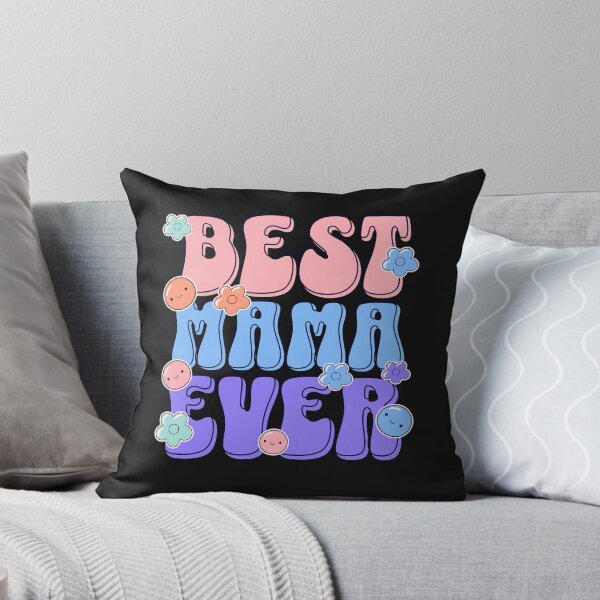 Item preview, Best Mama Ever Retro Groovy Pastel Mom Design designed and sold by Tsugraf Designs.