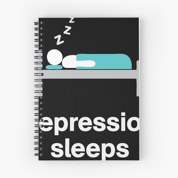 Item preview, Depression Sleeps designed and sold by UnspoiltTees.