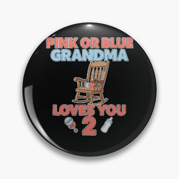 Artikelvorschau, Gender Reveal Pink oder Blau Oma liebt dich 2 entworfen und verkauft von LuminOrb.