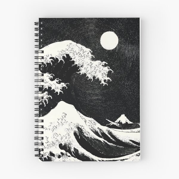 Item preview, Great epic power wave tsunami on sea with white moon and soap 127sm designed and sold by 127sm.