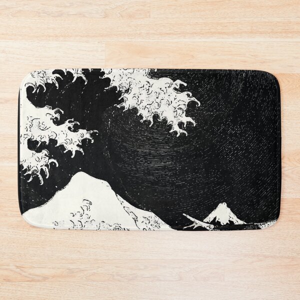 Item preview, Great epic power wave tsunami on sea with white moon and soap 127sm designed and sold by 127sm.