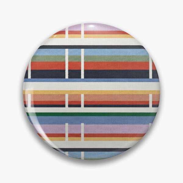 Artikelvorschau, Colorful Woven Stripe Pattern Rug Texture – Modern Geometric Textile Design entworfen und verkauft von Timegraf.