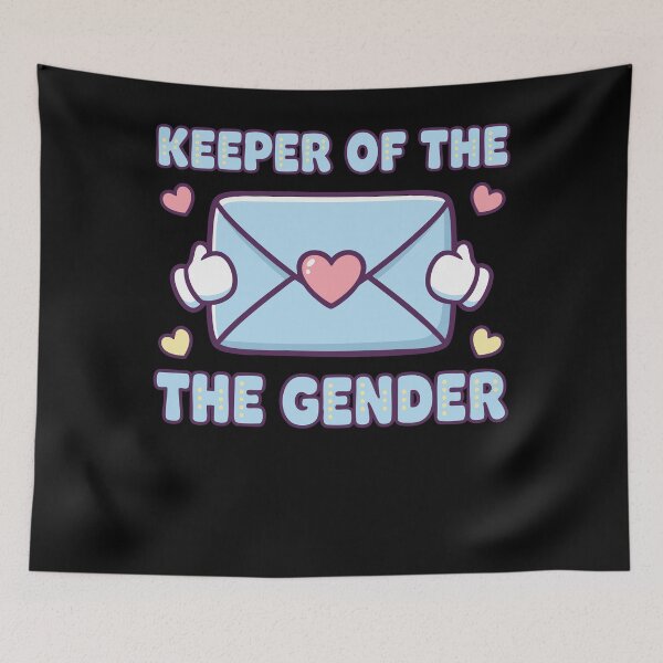 Item preview, Gender Reveal Keeper Of The Gender Baby Shower designed and sold by LuminOrb.