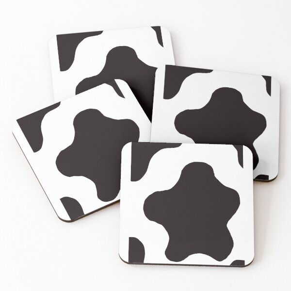 Item preview, Cute Minimalist Cow Pattern (Black and White) designed and sold by Designs by Sara Felton.