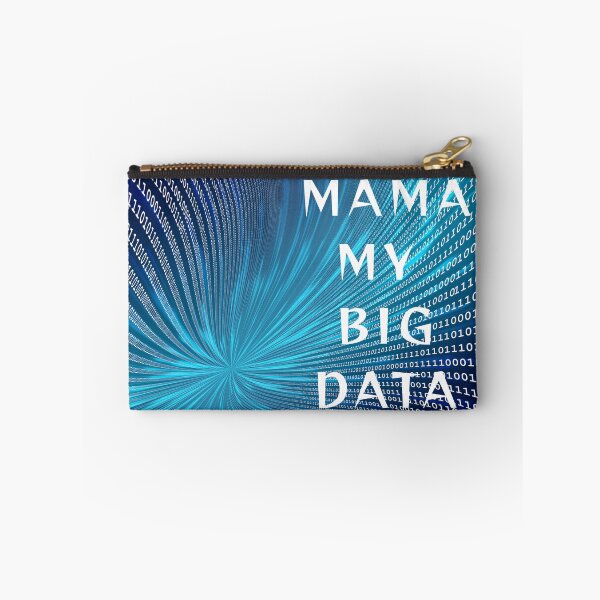 Aperçu de l'œuvre MAMAN MES BIG DATA. créée et vendue par JurateArt-DK.
