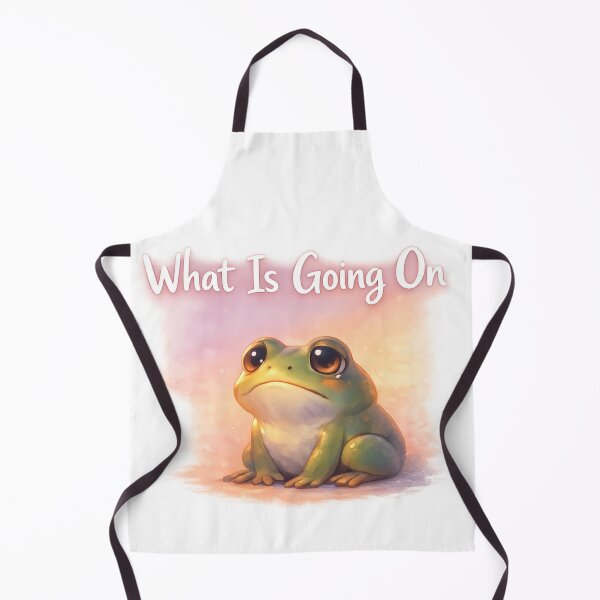 Item preview, Sad Frog Sunset – What Is Going On Meme Design designed and sold by Modefissi.