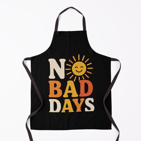 Item preview, No Bad Days Happy Sunshine Typography. dark background designed and sold by FusiTink.