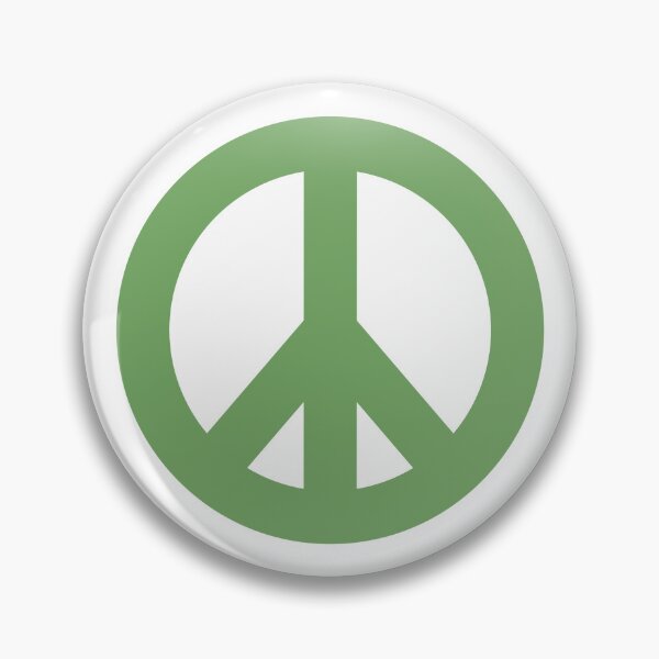 Item preview, Peace sign - green designed and sold by Inspirationmotivation.