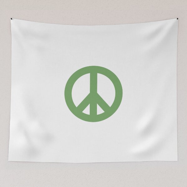 Item preview, Peace sign - green designed and sold by Inspirationmotivation.