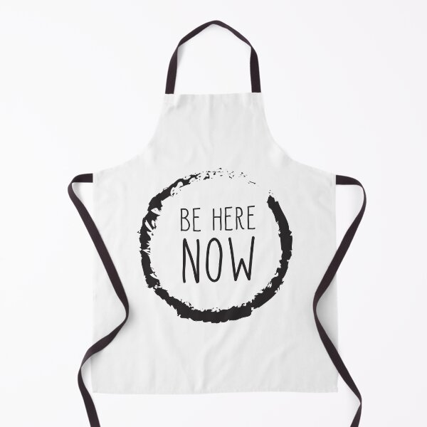 Item preview, Be Here Now meditation art quote - yoga - enlightenment - Zen designed and sold by CattlettArt.