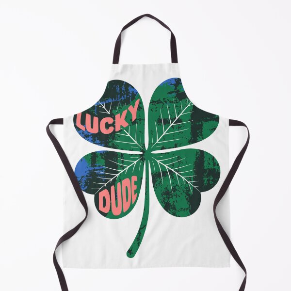 Item preview, Retro Distressed Four Leaf Clover Risograph Print designed and sold by Bloomkept.