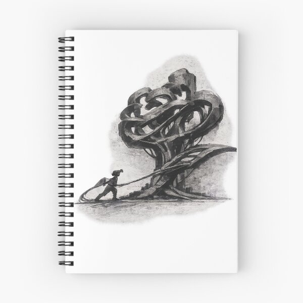 Item preview, The Root of Resilience - Black and White Abstract Tree Sketch designed and sold by InnerwayStudio.