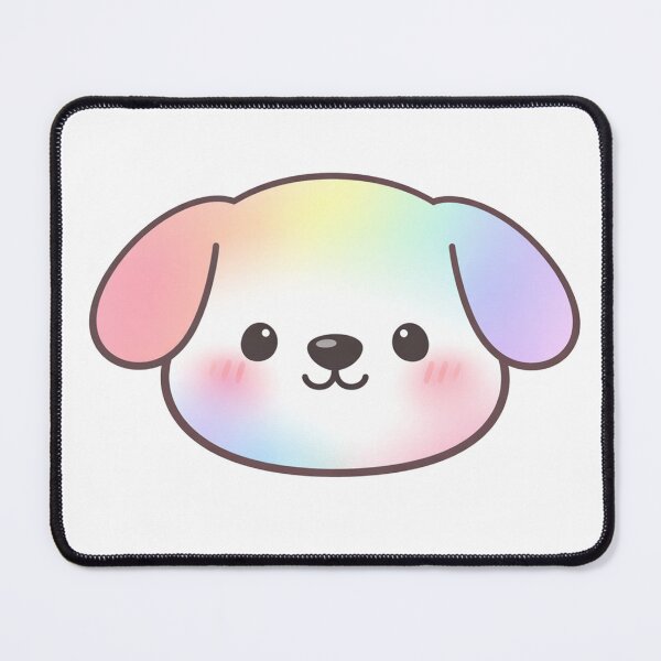 Item preview, Rainbow Pastel Puppy Face Cute Kawaii Dog designed and sold by Owcomm.