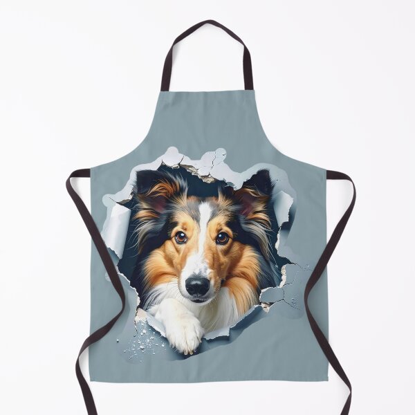 Item preview, Adoration in Art – Loving Sheltie Portrait Illustration designed and sold by The Digital Compass.