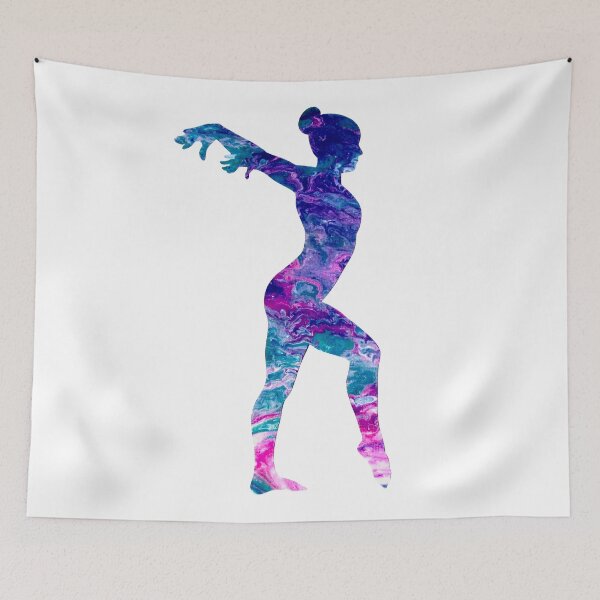 Item preview, Abstract Gymnast designed and sold by PaintedbyCarol.
