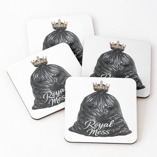 Item preview, Royal Mess Trash Bag Crown designed and sold by jgvisualarts.