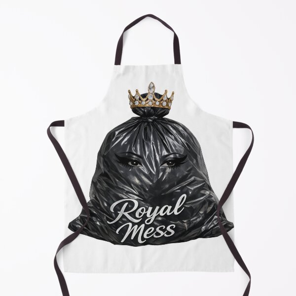 Item preview, Royal Mess Trash Bag Crown designed and sold by jgvisualarts.