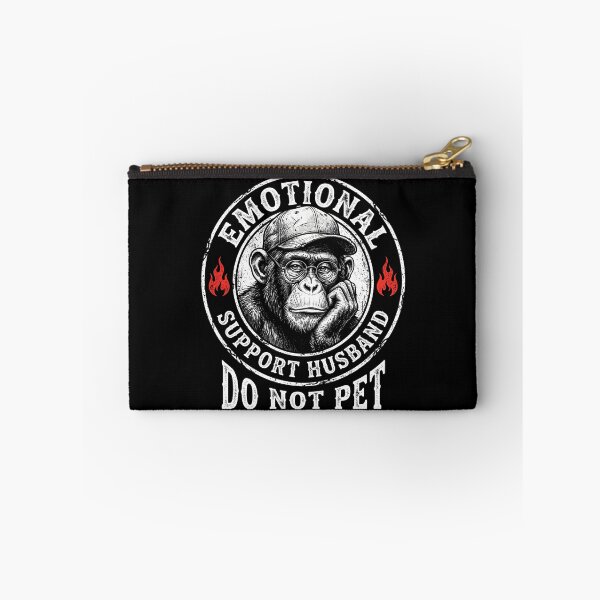 Item preview, Emotional Support Husband Do Not Pet Funny Graphic Tee designed and sold by ArcaneArtistry.