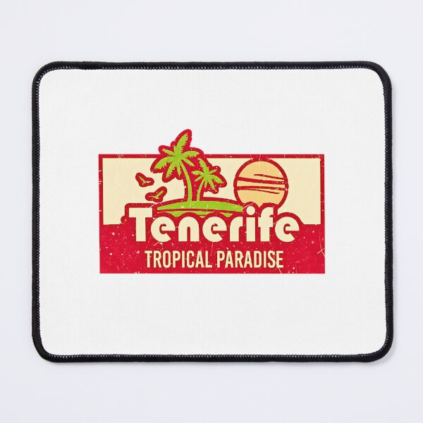 Item preview, Tenerife Spain Vintage Retro Design – Sunset, Waves & Teide designed and sold by FerminVigo.