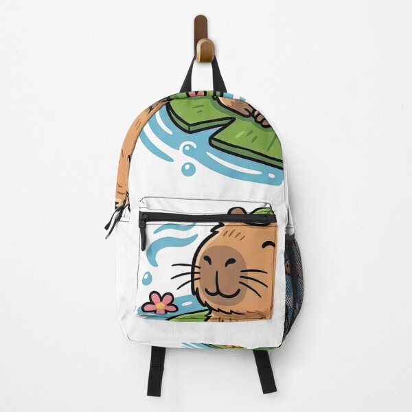 Item preview, Cute Capybara Floating – Chill Relax Animal Aesthetic Design designed and sold by JA World - Art & Design.