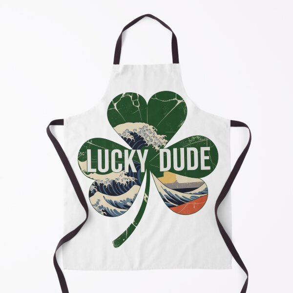 Item preview, Distressed Four Leaf Clover Japanese Woodblock Print designed and sold by Bloomkept.