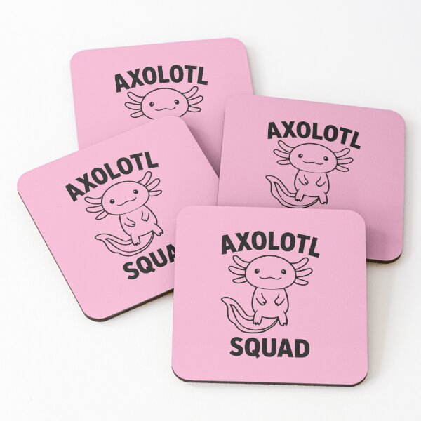 Item preview, Happy Axolotl Squad Minimalist Tadpole cute mexican salamander black and pink - HD ONLINE STORE designed and sold by bard-art.
