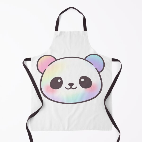 Item preview, Rainbow Panda Face Cute Kawaii Pastel designed and sold by Owcomm.