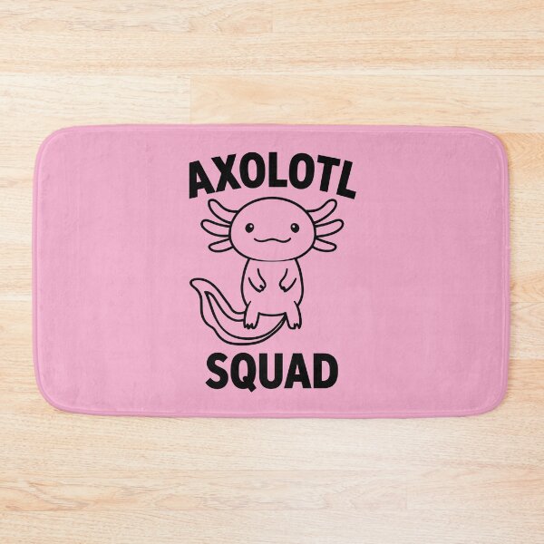 Item preview, Happy Axolotl Squad Minimalist Tadpole cute mexican salamander black and pink - HD ONLINE STORE designed and sold by bard-art.