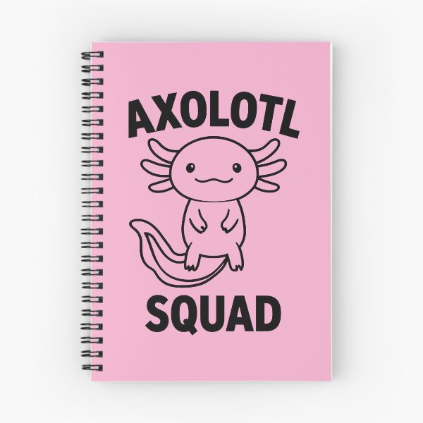 Item preview, Happy Axolotl Squad Minimalist Tadpole cute mexican salamander black and pink - HD ONLINE STORE designed and sold by bard-art.