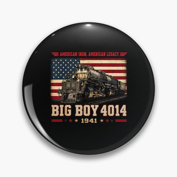 Item preview, American Iron. American Legacy. Union Pacific Big Boy 4014 1941 Steam Locomotive Train Railfan designed and sold by FerminVigo.