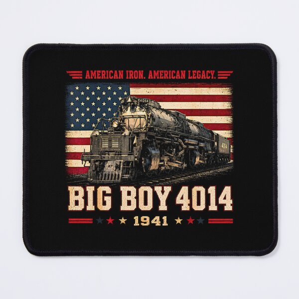 Item preview, American Iron. American Legacy. Union Pacific Big Boy 4014 1941 Steam Locomotive Train Railfan designed and sold by FerminVigo.