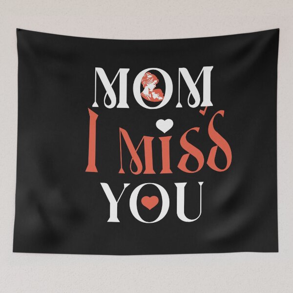 Item preview, Mom Maternal Love Heart Silhouette Design designed and sold by Tsugraf Designs.