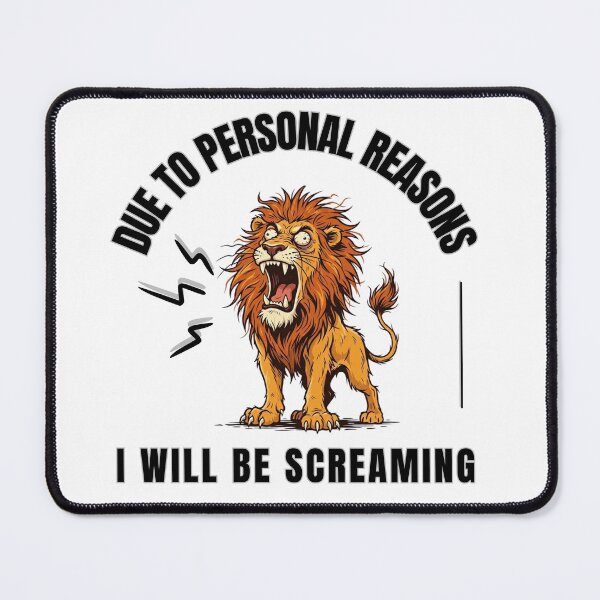 Item preview, Overthinking Humor - I will be screaming  designed and sold by LAJdesigns.