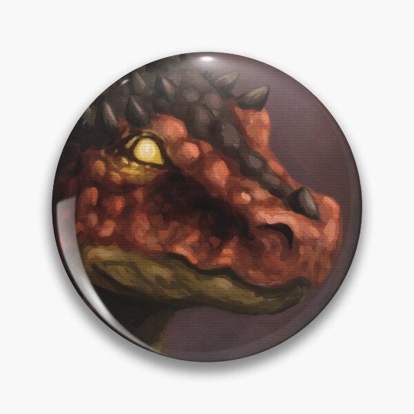 Item preview, Desert fire drake designed and sold by RootSpellStudio.
