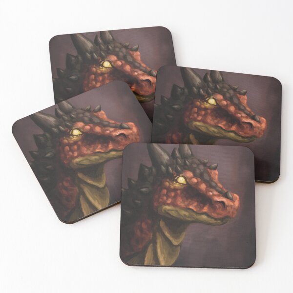 Item preview, Desert fire drake designed and sold by RootSpellStudio.