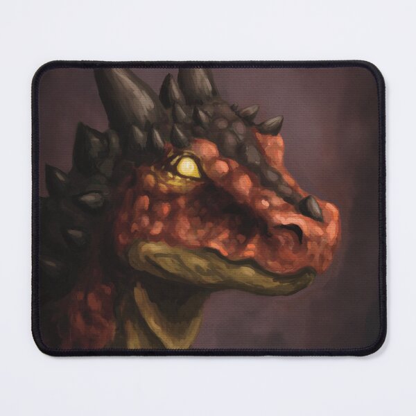 Item preview, Desert fire drake designed and sold by RootSpellStudio.