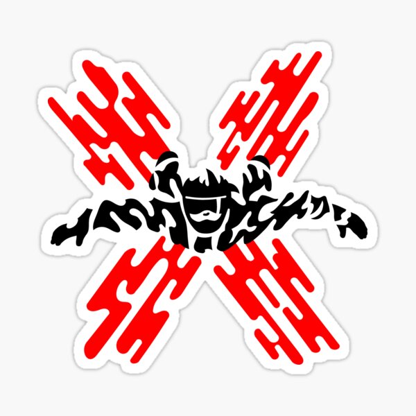 Skydiver Sticker