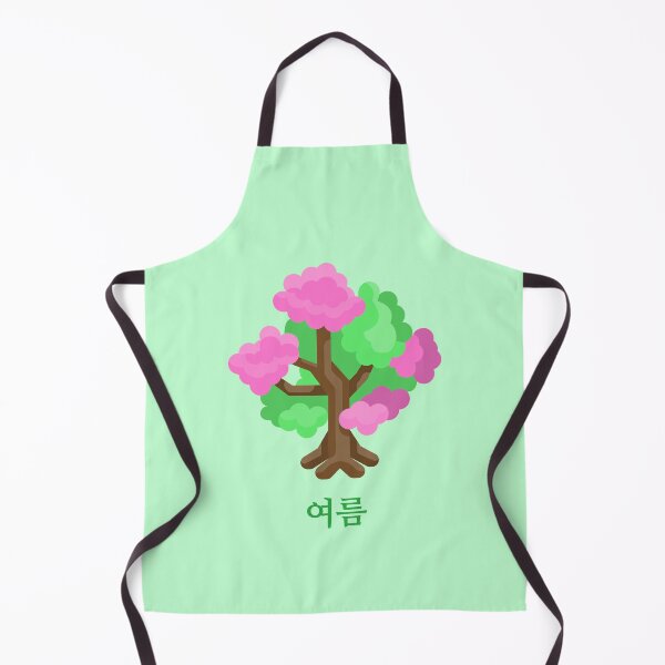 Item preview, Pink Green Summer Tree Korean designed and sold by DJCartoonDesigns.