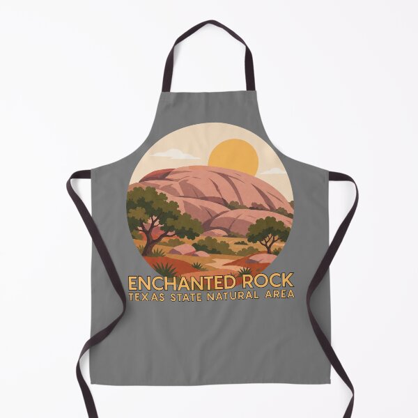 Item preview, Enchanted Rock Texas Sunset Illustration | Fredericksburg Hill Country State Park Landscape Art designed and sold by SimplyJasper.