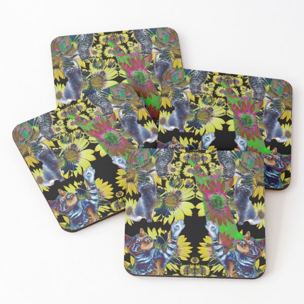 Item preview, Cats n Flowers designed and sold by aprd666.