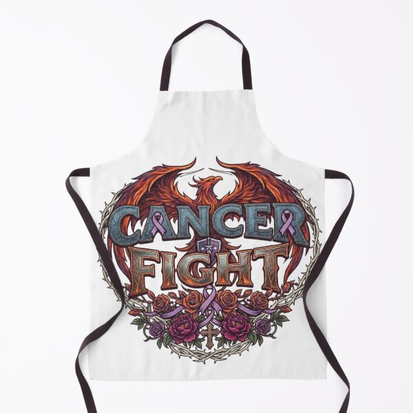 Item preview, Cancer Fight Warrior Phoenix Thorns Inspirational Graphic T-Shirt designed and sold by MerchlyMike.