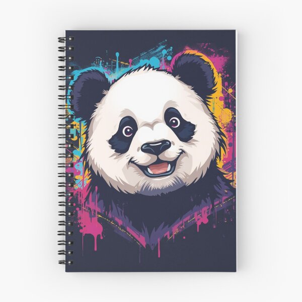 Item preview, Cute Panda Graffiti Art – Colorful Street Art Panda Illustration, Urban Animal Graphic Design designed and sold by Kruti Collection.