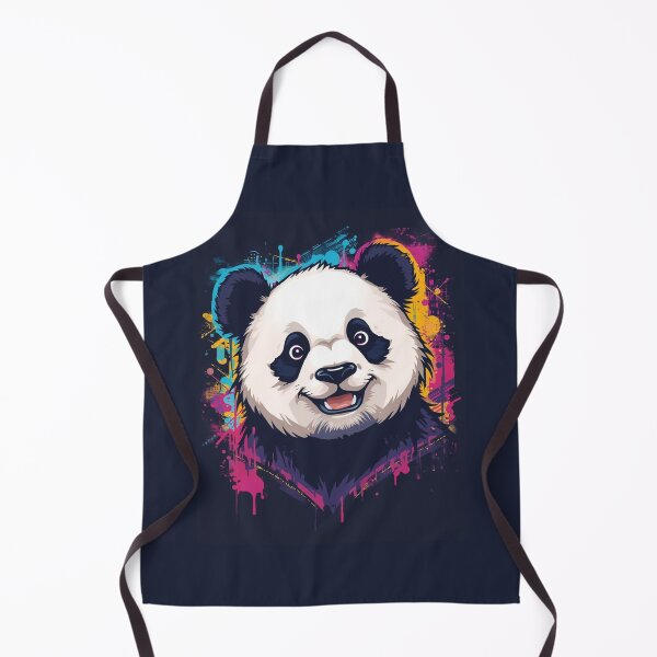 Item preview, Cute Panda Graffiti Art – Colorful Street Art Panda Illustration, Urban Animal Graphic Design designed and sold by Kruti Collection.