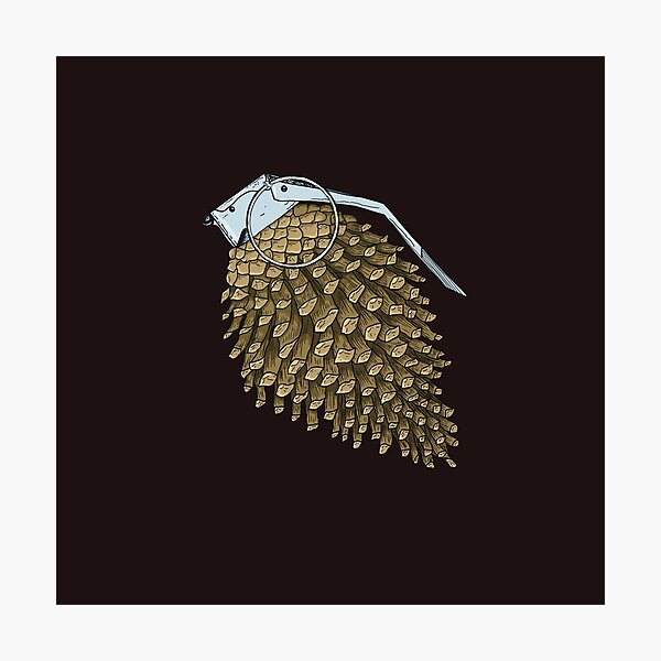 Item preview, Pinecone Grenade designed and sold by Olenka.