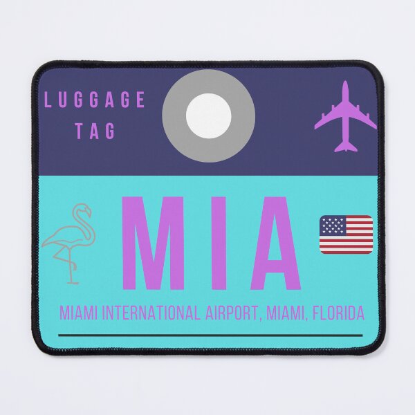 Item preview, MIA Lugagge Tag designed and sold by HMBPHOTO.