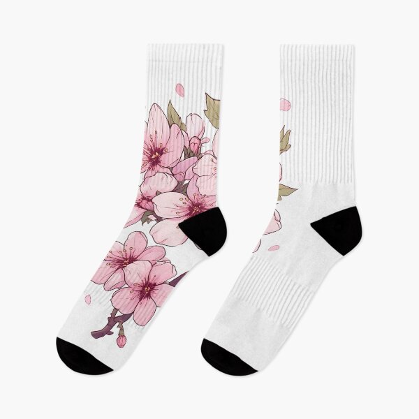 Item preview, Elegant Cherry Blossom Floral Illustration designed and sold by Karolina’s Cozy Creations.