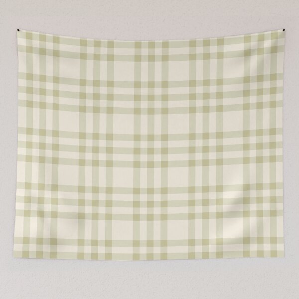 Item preview, Dirty white & cosmic latte plaid designed and sold by Mint + Midnight.