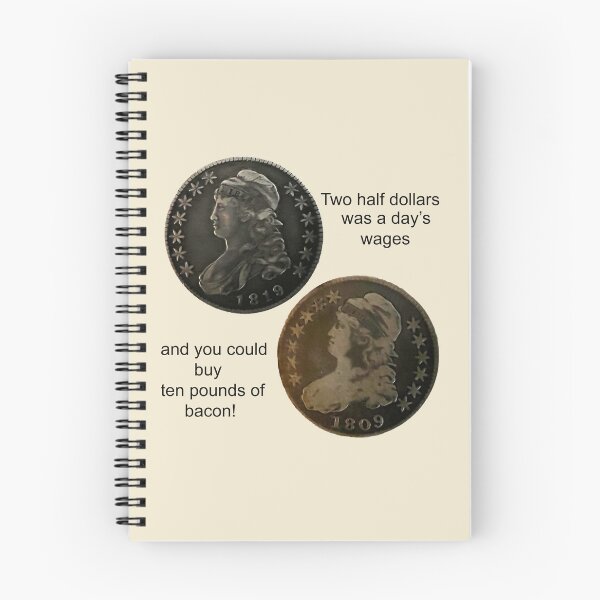 Item preview, Two Half Dollars     One Dollar designed and sold by Whisperingpeaks.