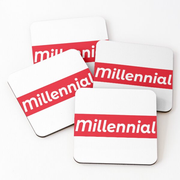 Item preview, Millennial Box Logo Parody – Minimal Streetwear Style designed and sold by DpressedCo.