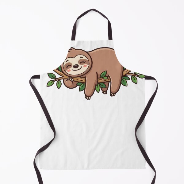 Item preview, Cute Sloth Cartoon – Kawaii Relax Animal Design for Lazy Mood Gift Idea designed and sold by JA World - Art & Design.
